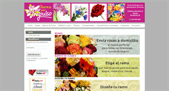 Desktop Screenshot of floresporimpulso.com